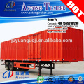 Double axles bifold Doors 2 axis Van/box truck semi-trailer with a tool box